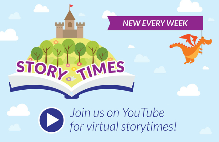 Virtual storytimes every week