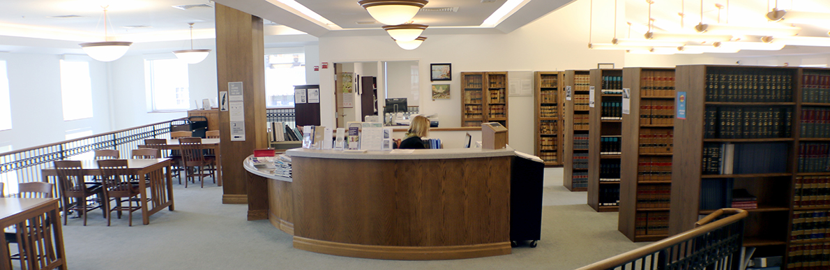 Law Library front desk