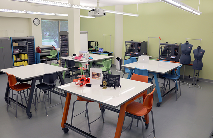 The Makerspace at Rust Library in Leesburg